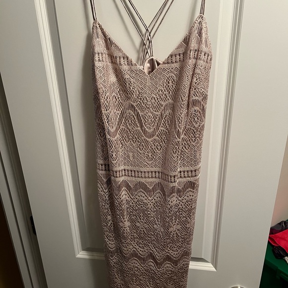 Champagne cocktail dress - Picture 1 of 7